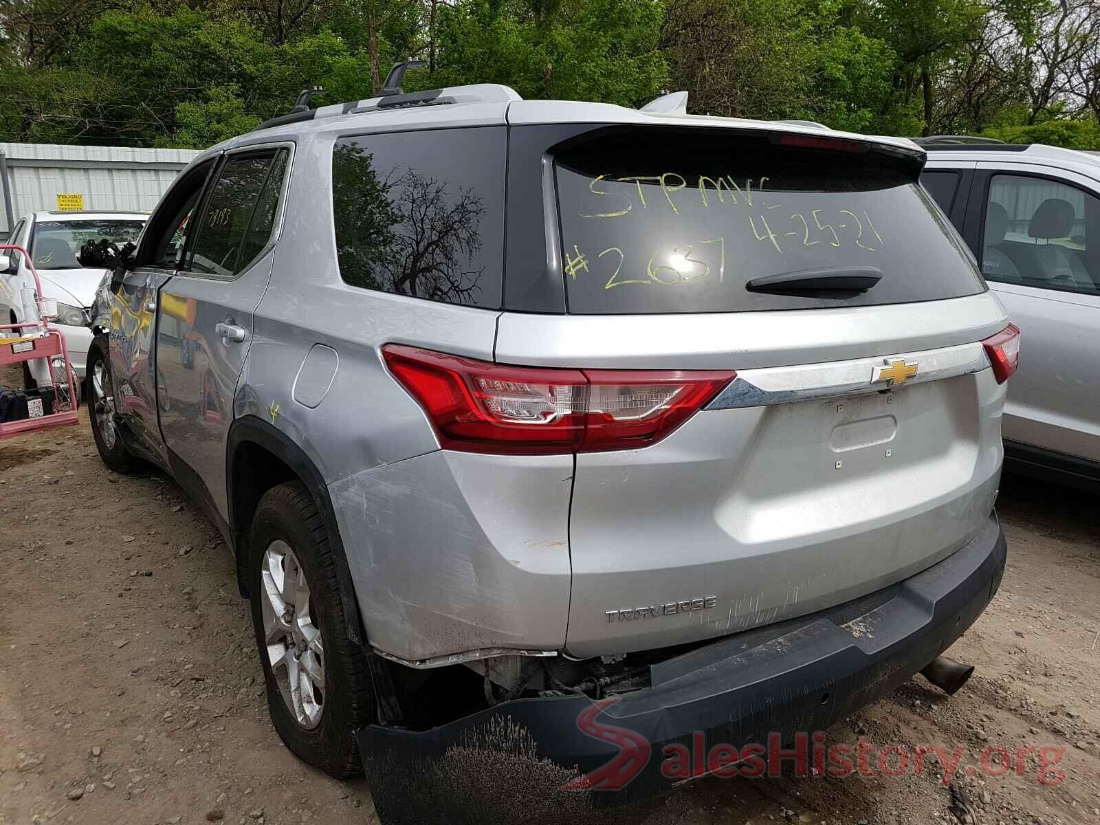 1GNERGKW7JJ102033 2018 CHEVROLET TRAVERSE