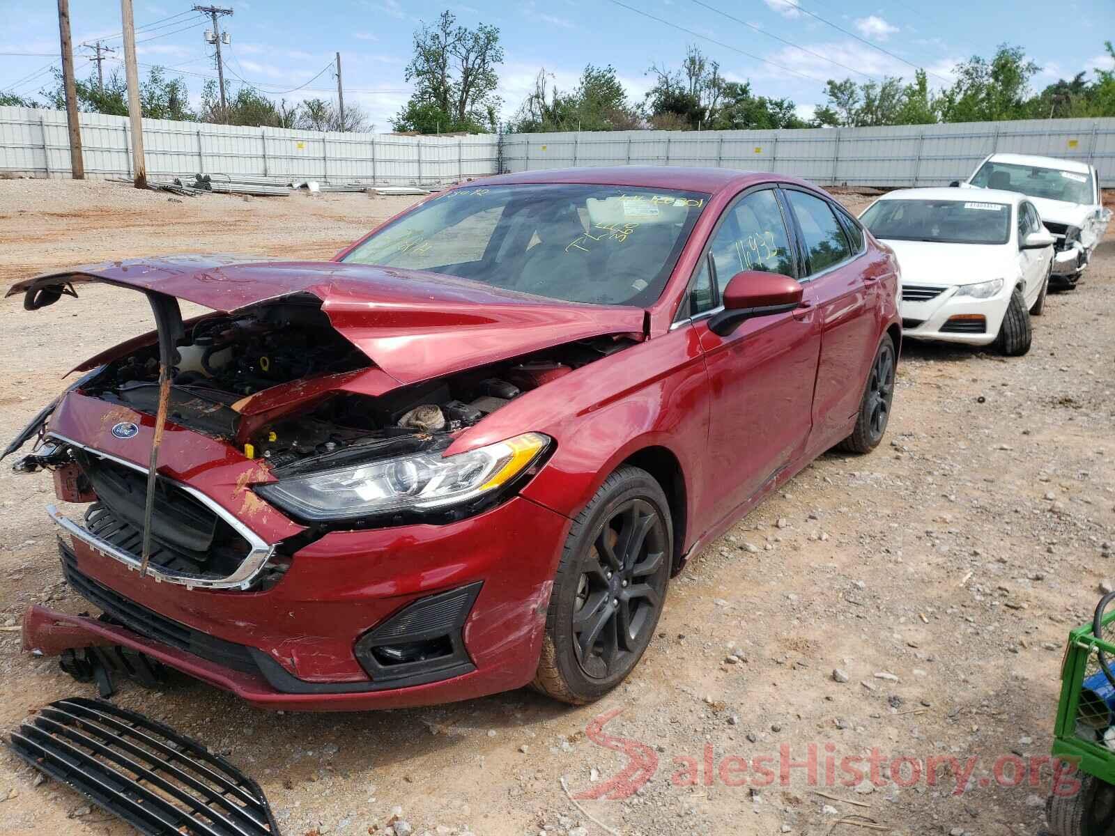 3FA6P0HD6KR198492 2019 FORD FUSION