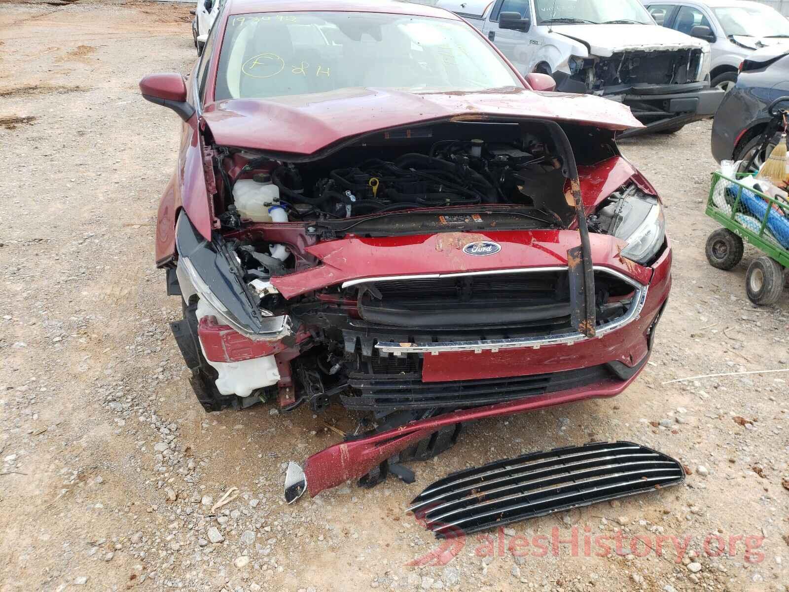 3FA6P0HD6KR198492 2019 FORD FUSION