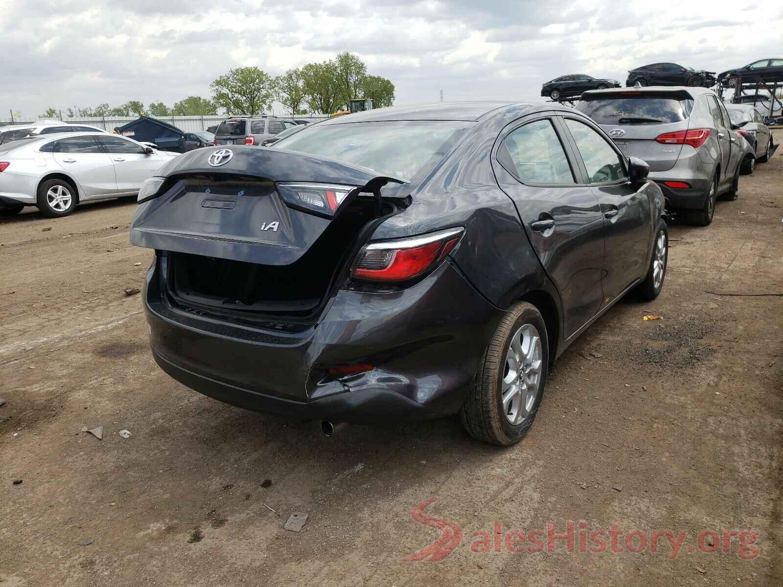 3MYDLBYVXJY328619 2018 TOYOTA YARIS