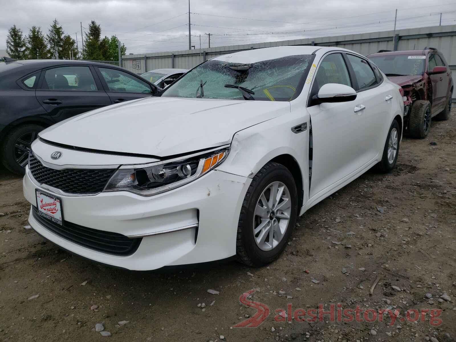 KNAGT4L39G5104340 2016 KIA OPTIMA