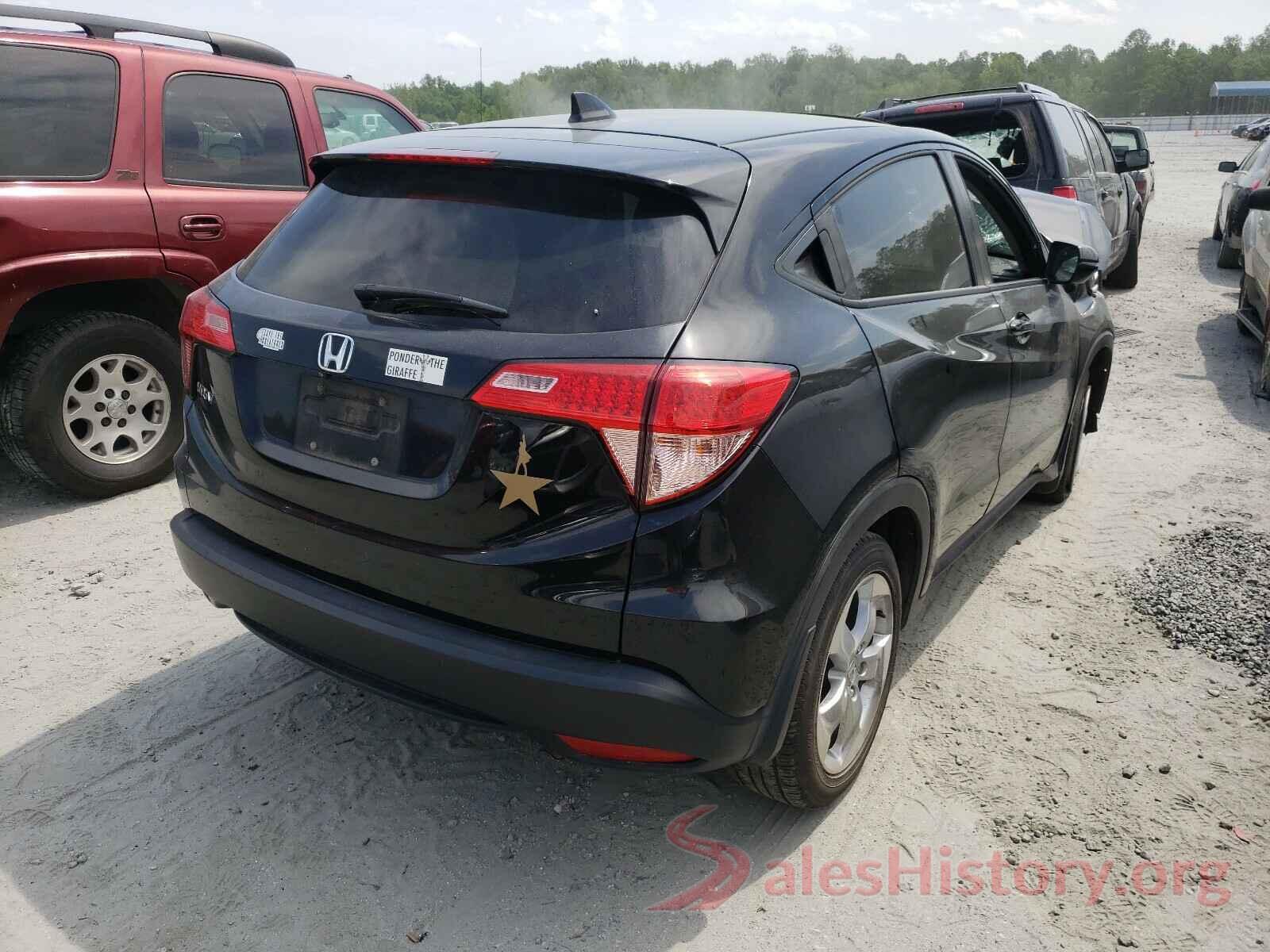 3CZRU5H58GM737604 2016 HONDA HR-V