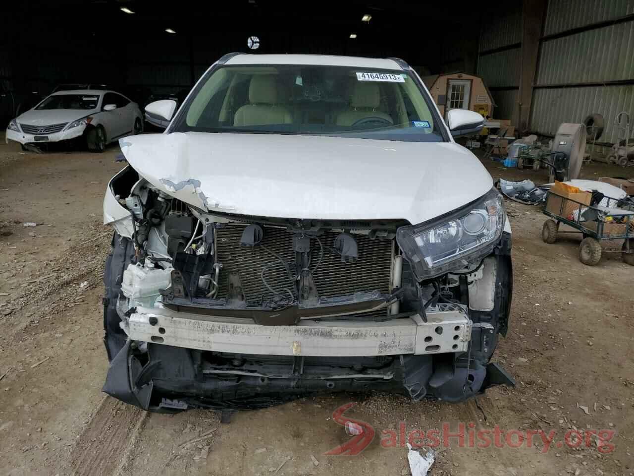 5TDYZRFH4JS260362 2018 TOYOTA HIGHLANDER