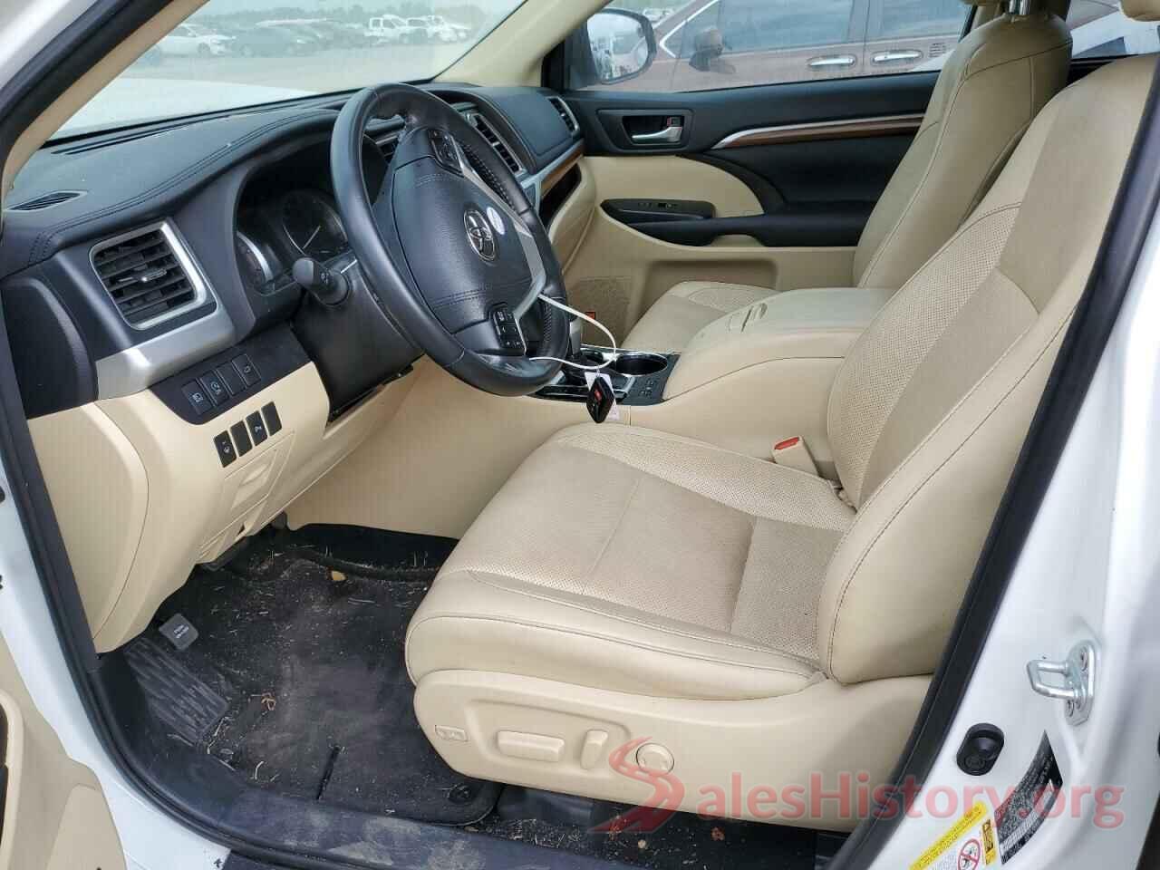 5TDYZRFH4JS260362 2018 TOYOTA HIGHLANDER