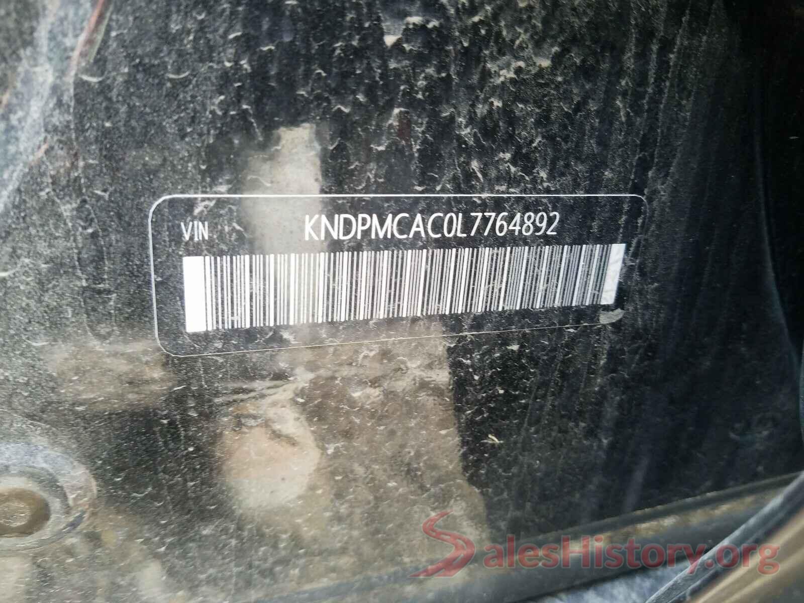 KNDPMCAC0L7764892 2020 KIA SPORTAGE