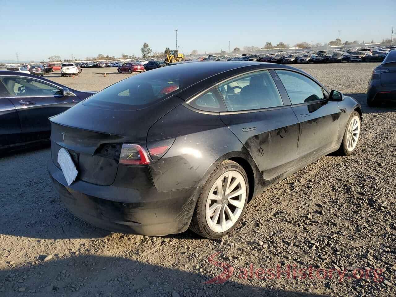 5YJ3E1EA6NF188635 2022 TESLA MODEL 3