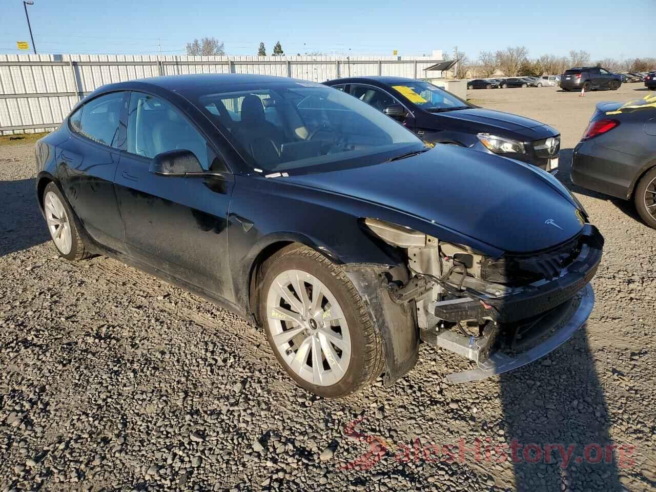 5YJ3E1EA6NF188635 2022 TESLA MODEL 3