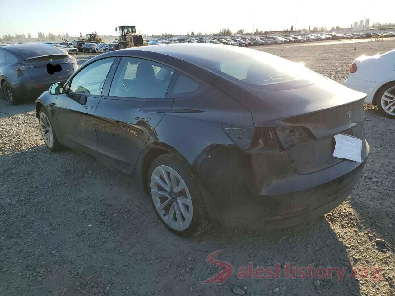 5YJ3E1EA6NF188635 2022 TESLA MODEL 3