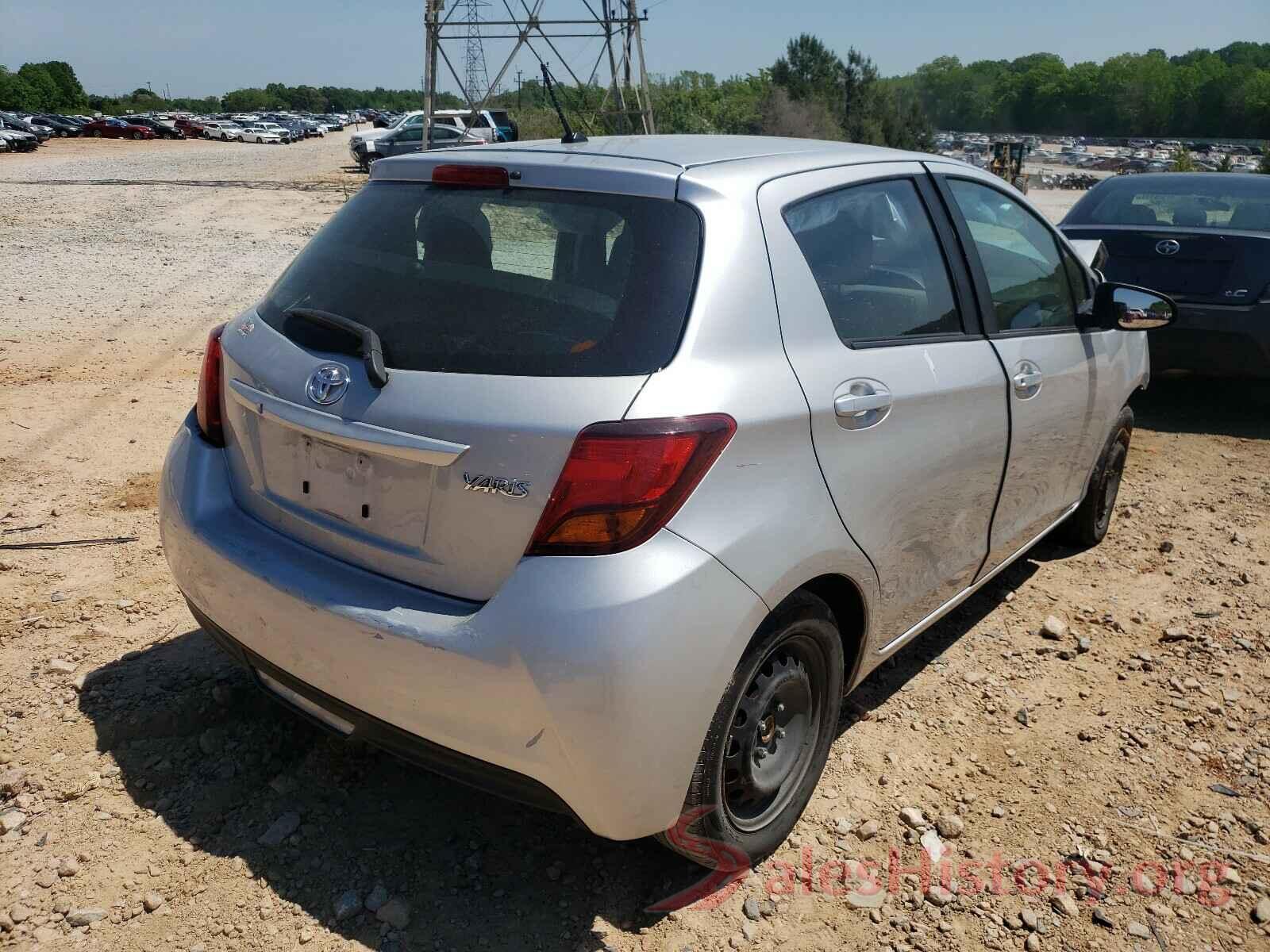 VNKKTUD36HA080784 2017 TOYOTA YARIS