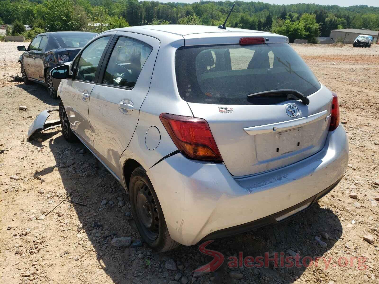 VNKKTUD36HA080784 2017 TOYOTA YARIS