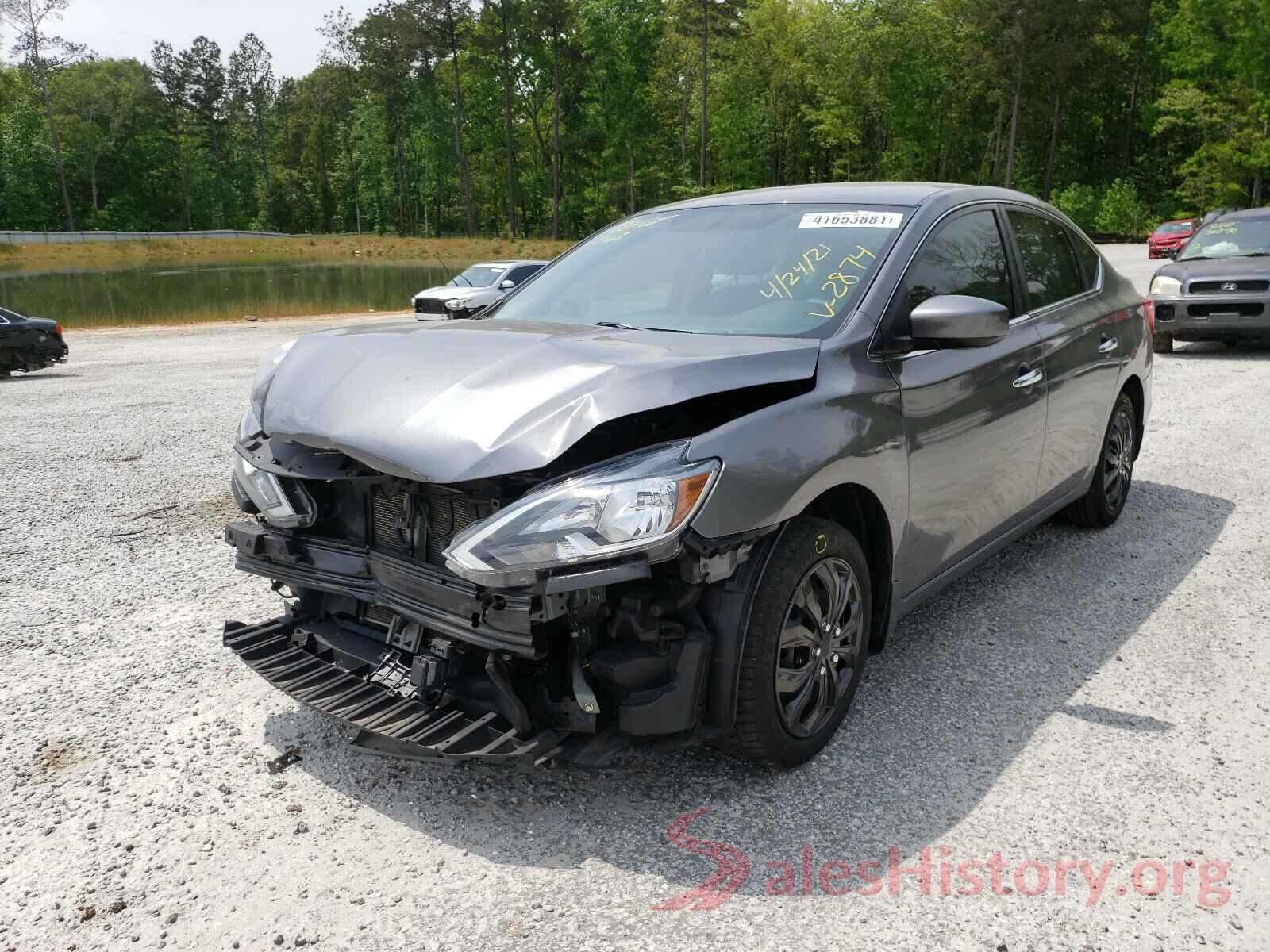 3N1AB7AP0KY332874 2019 NISSAN SENTRA