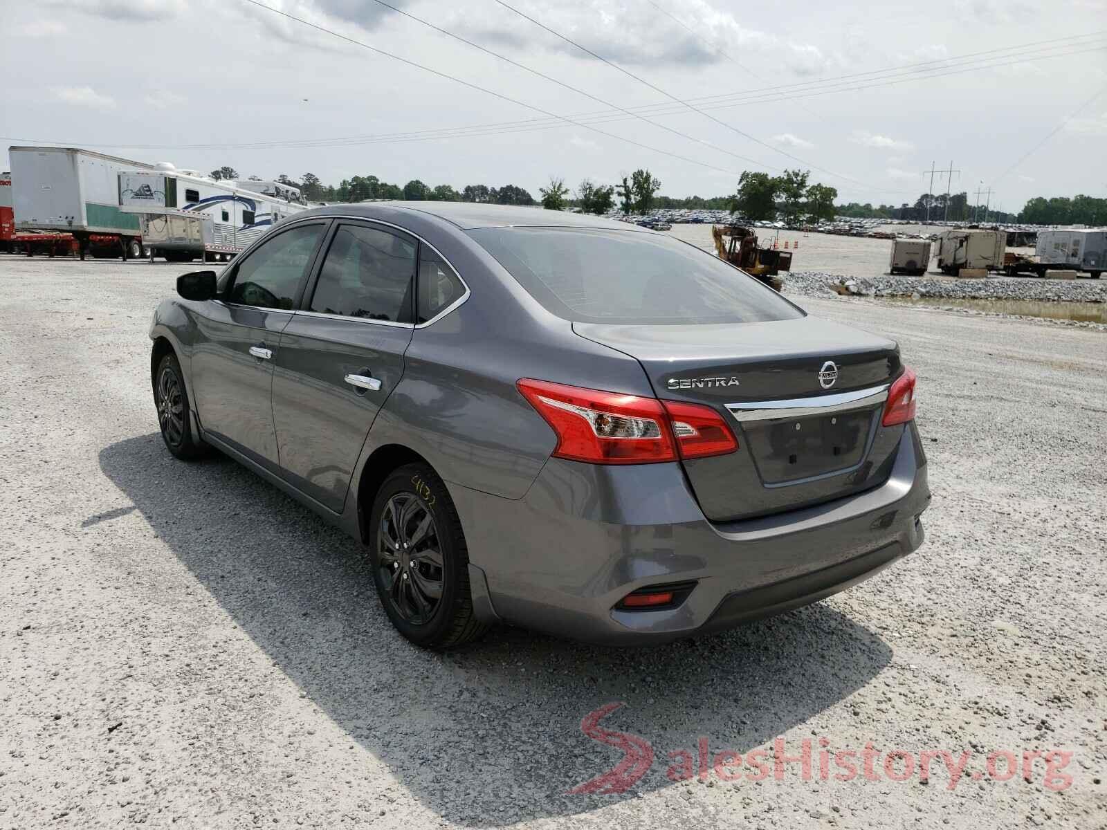 3N1AB7AP0KY332874 2019 NISSAN SENTRA