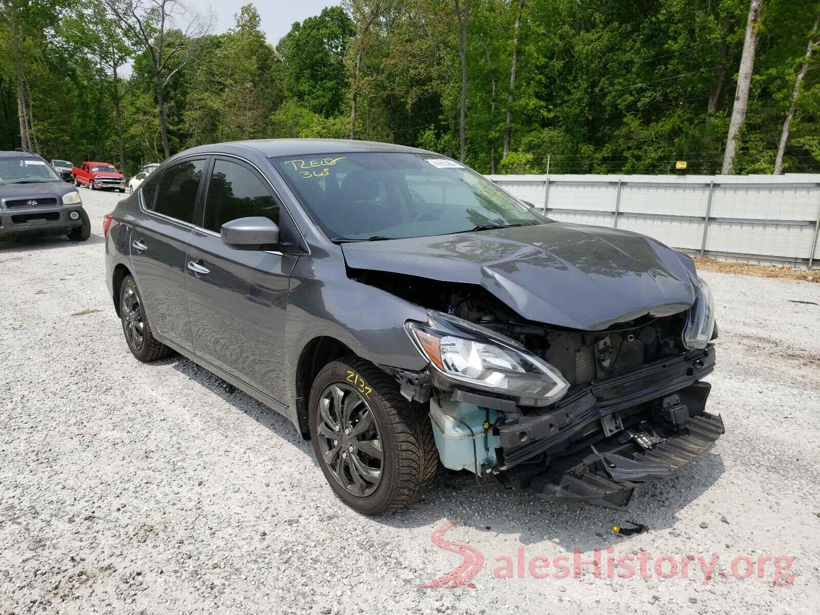 3N1AB7AP0KY332874 2019 NISSAN SENTRA