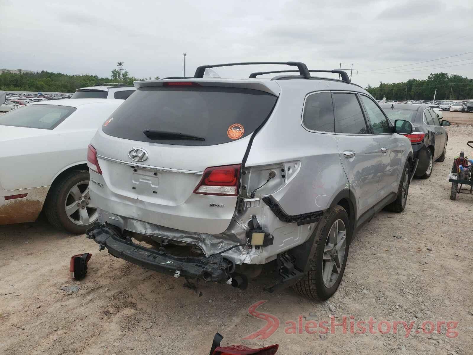 KM8SR4HF0HU167442 2017 HYUNDAI SANTA FE