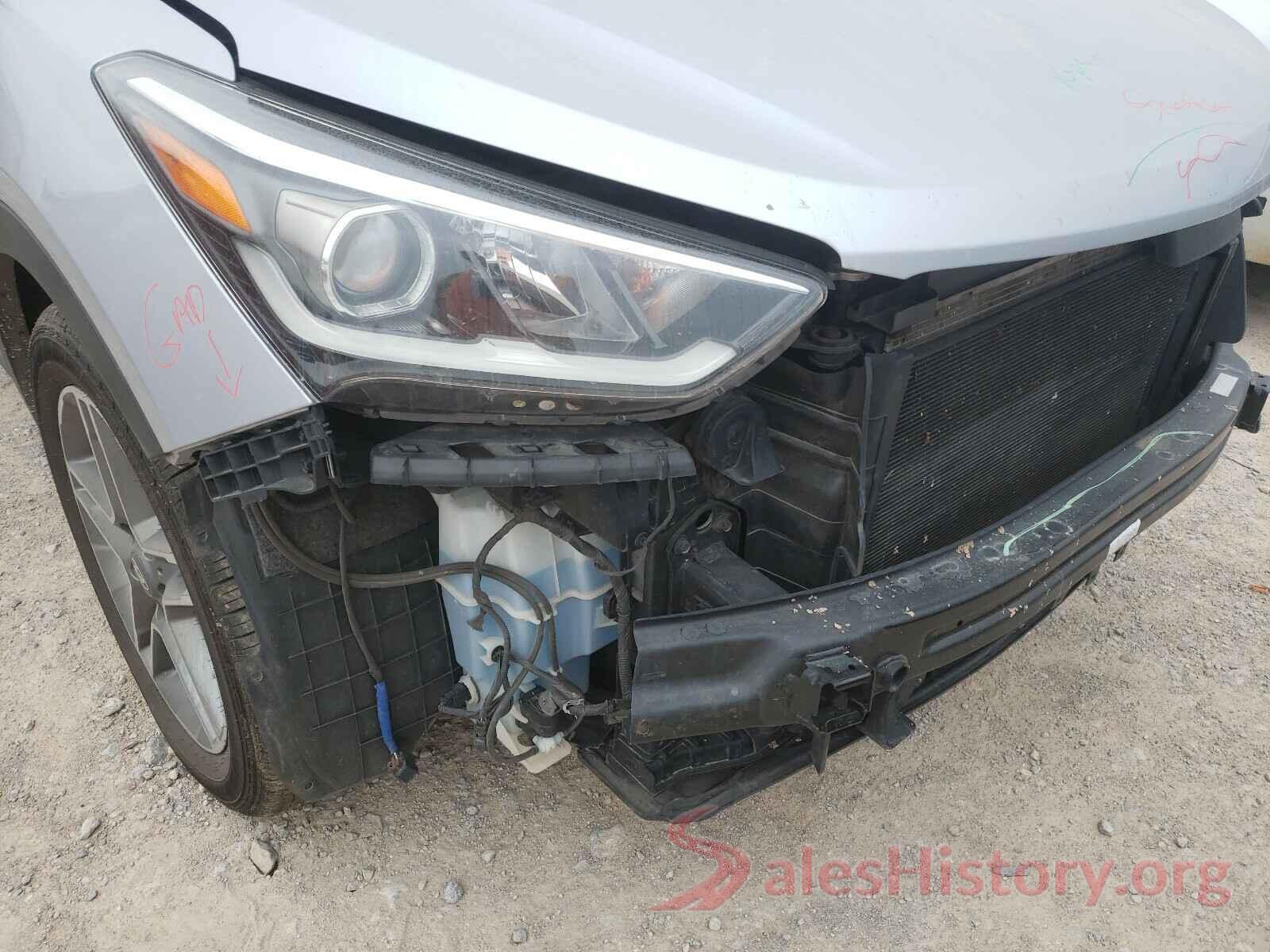 KM8SR4HF0HU167442 2017 HYUNDAI SANTA FE