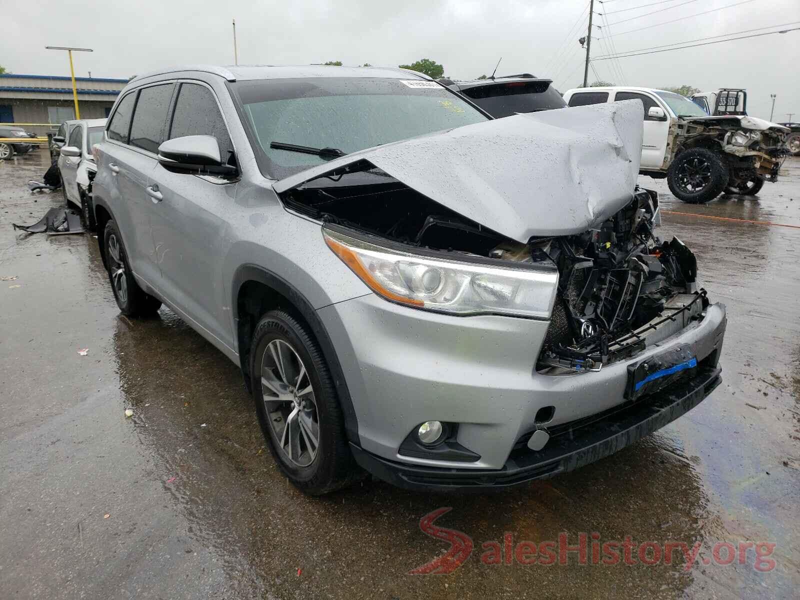 5TDJKRFH9GS246231 2016 TOYOTA HIGHLANDER