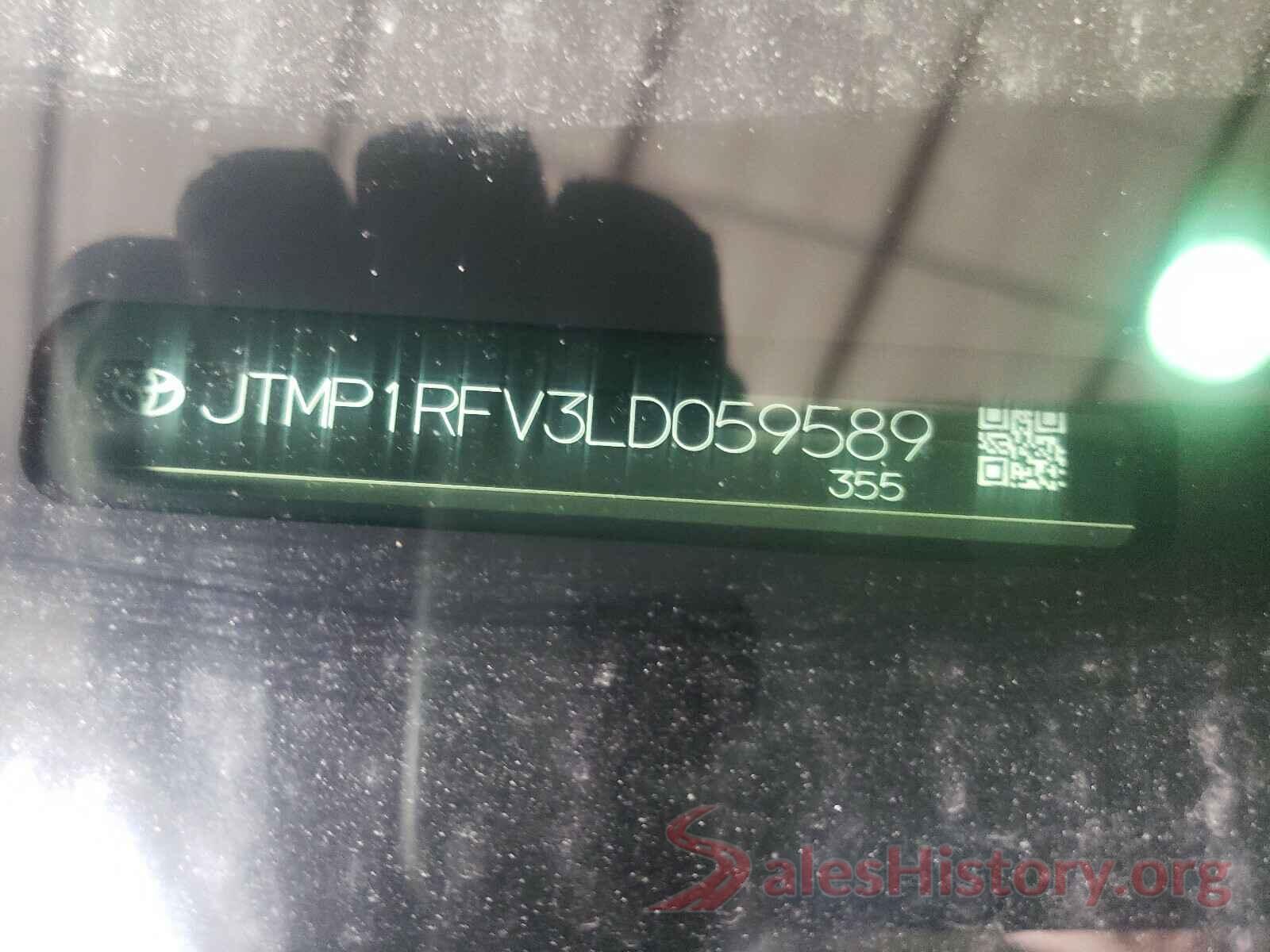 JTMP1RFV3LD059589 2020 TOYOTA RAV4