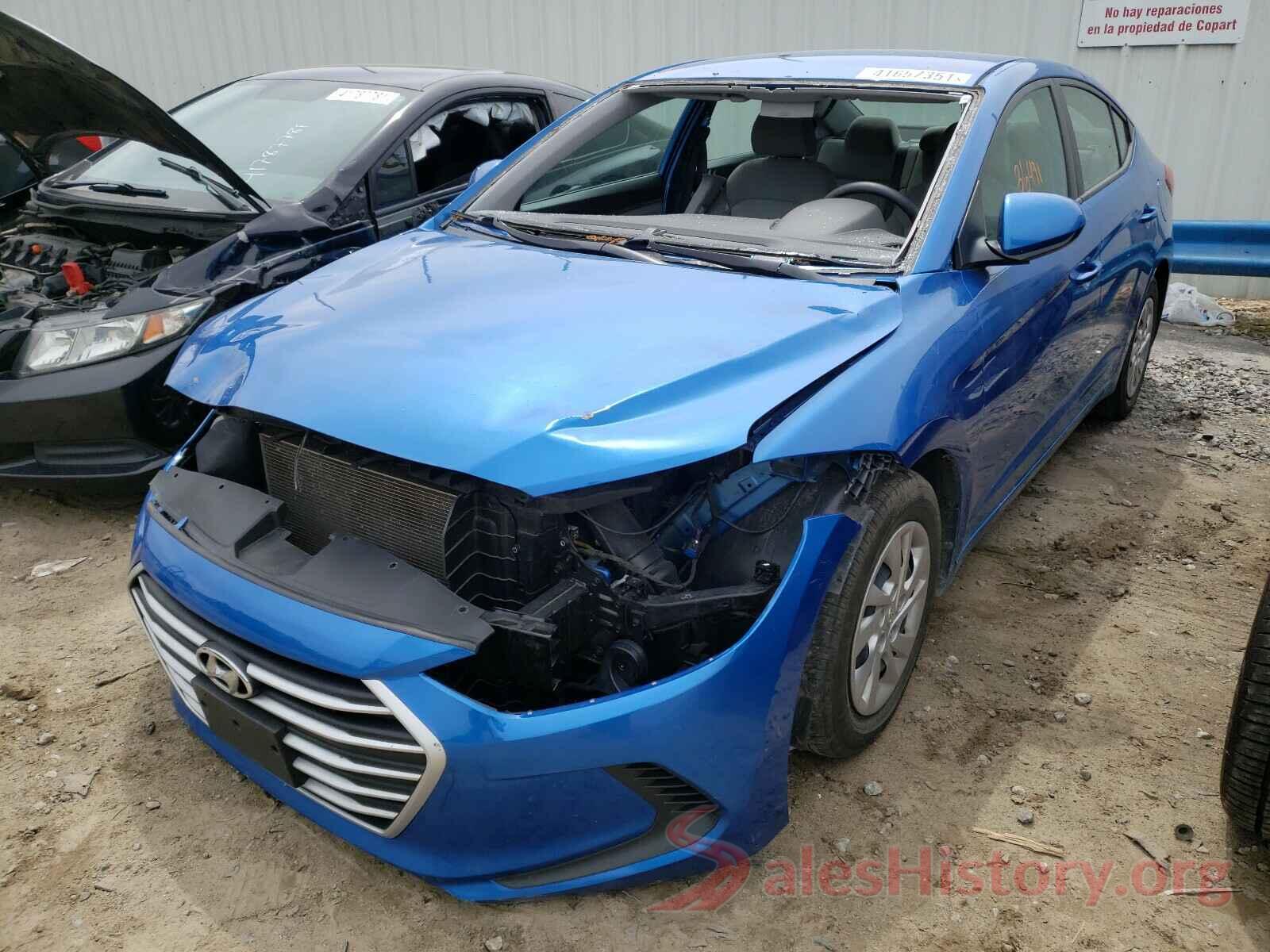 KMHD74LF0HU409605 2017 HYUNDAI ELANTRA