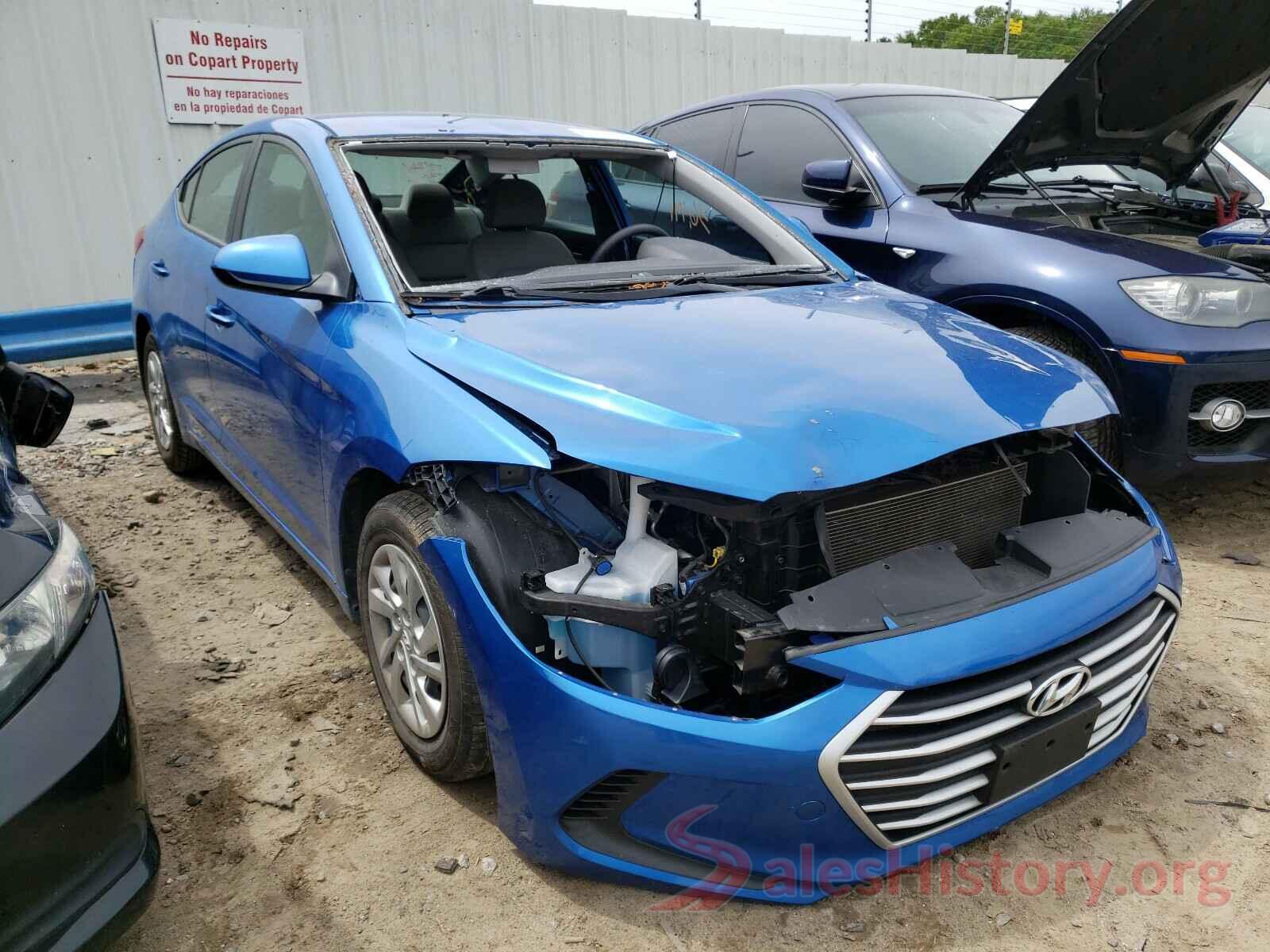 KMHD74LF0HU409605 2017 HYUNDAI ELANTRA