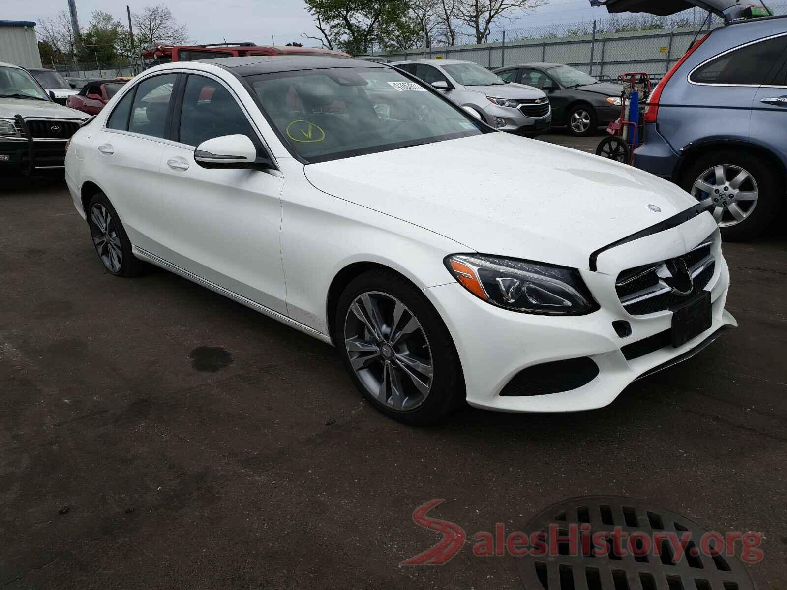 55SWF4KB7HU200626 2017 MERCEDES-BENZ C CLASS