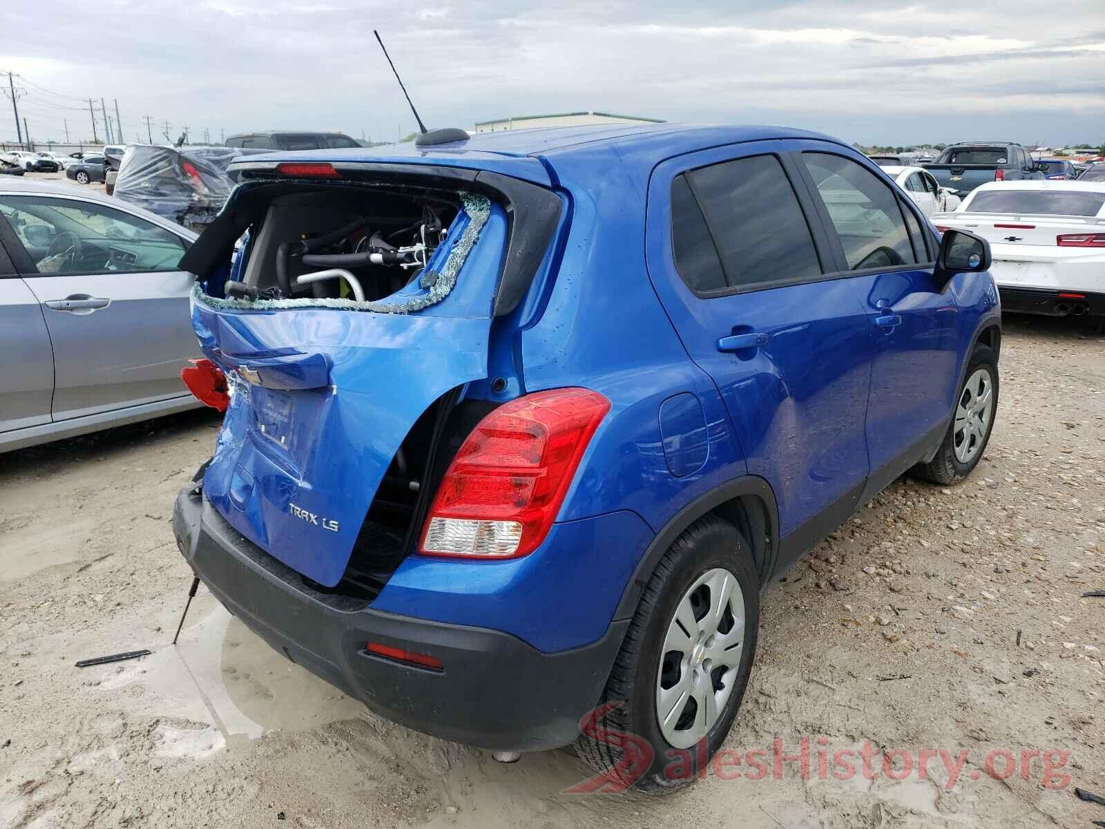 KL7CJKSB5GB673690 2016 CHEVROLET TRAX