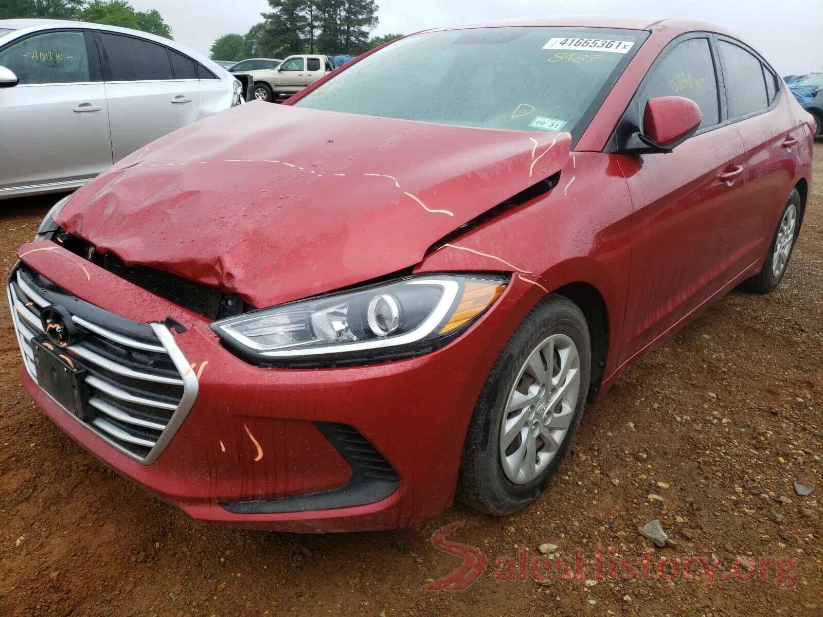 5NPD74LF7HH108487 2017 HYUNDAI ELANTRA