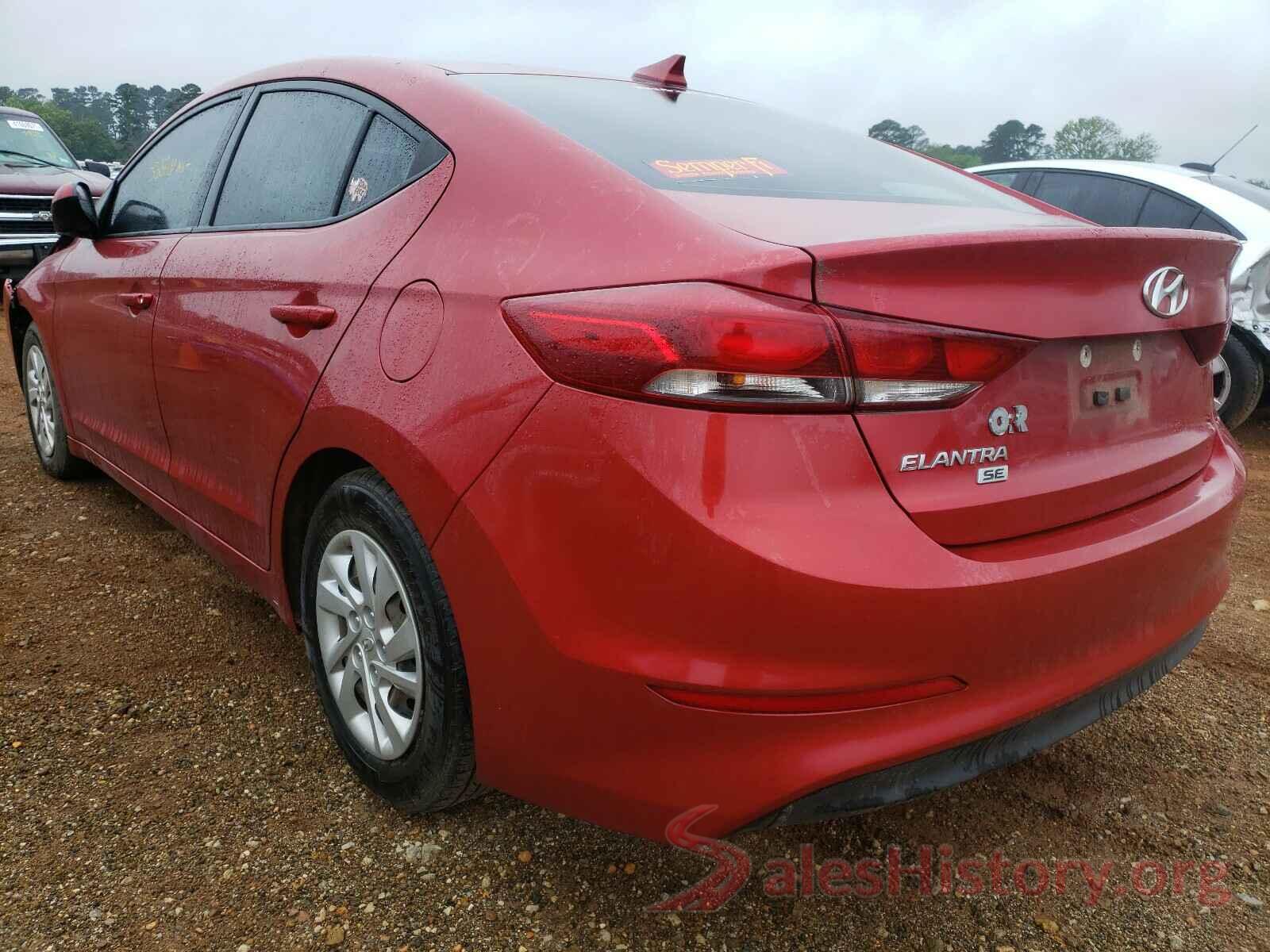 5NPD74LF7HH108487 2017 HYUNDAI ELANTRA