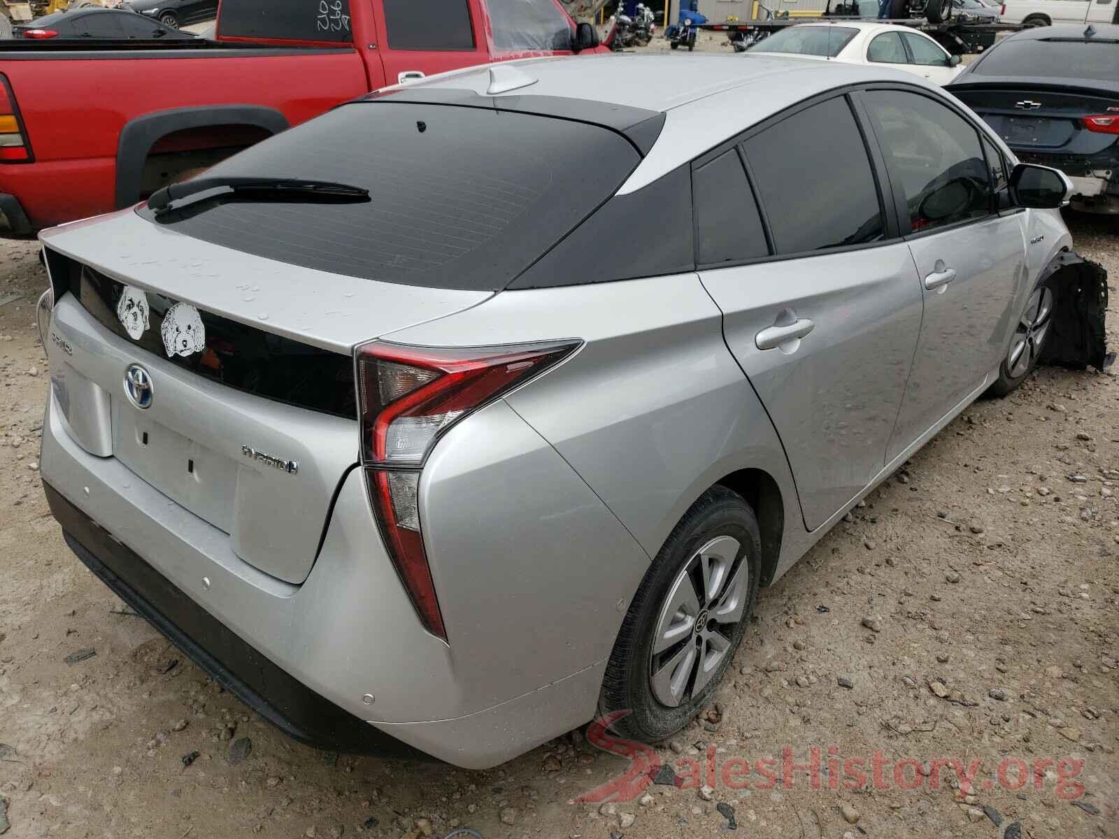 JTDKBRFU1J3598505 2018 TOYOTA PRIUS