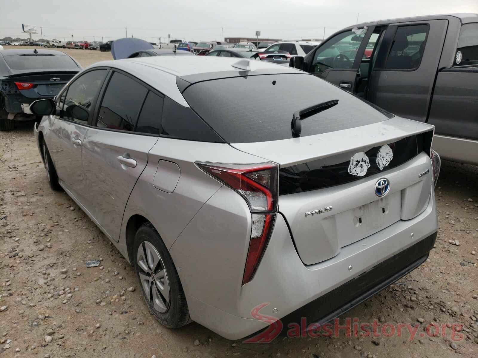 JTDKBRFU1J3598505 2018 TOYOTA PRIUS