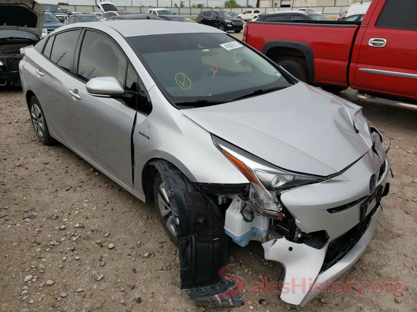 JTDKBRFU1J3598505 2018 TOYOTA PRIUS