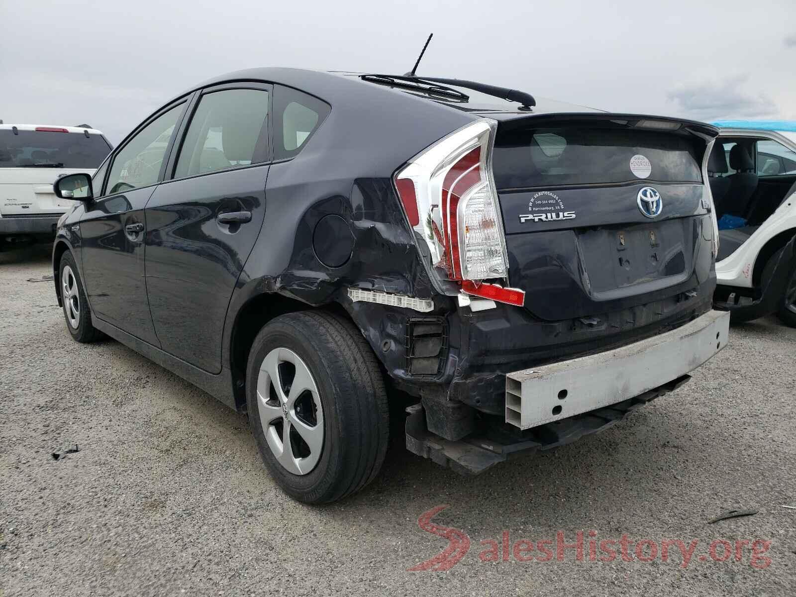 JTDKN3DU6F0437809 2015 TOYOTA PRIUS