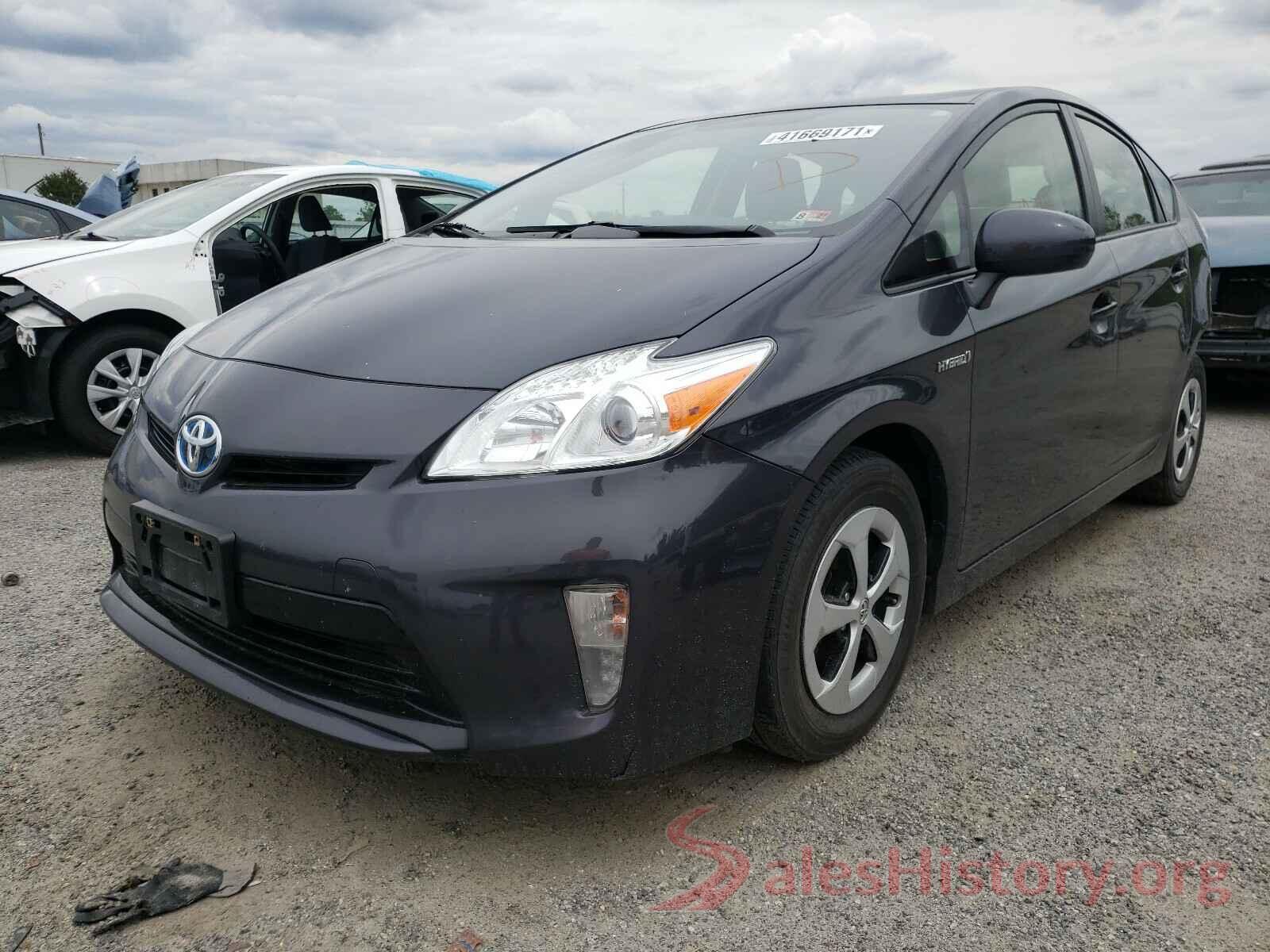 JTDKN3DU6F0437809 2015 TOYOTA PRIUS