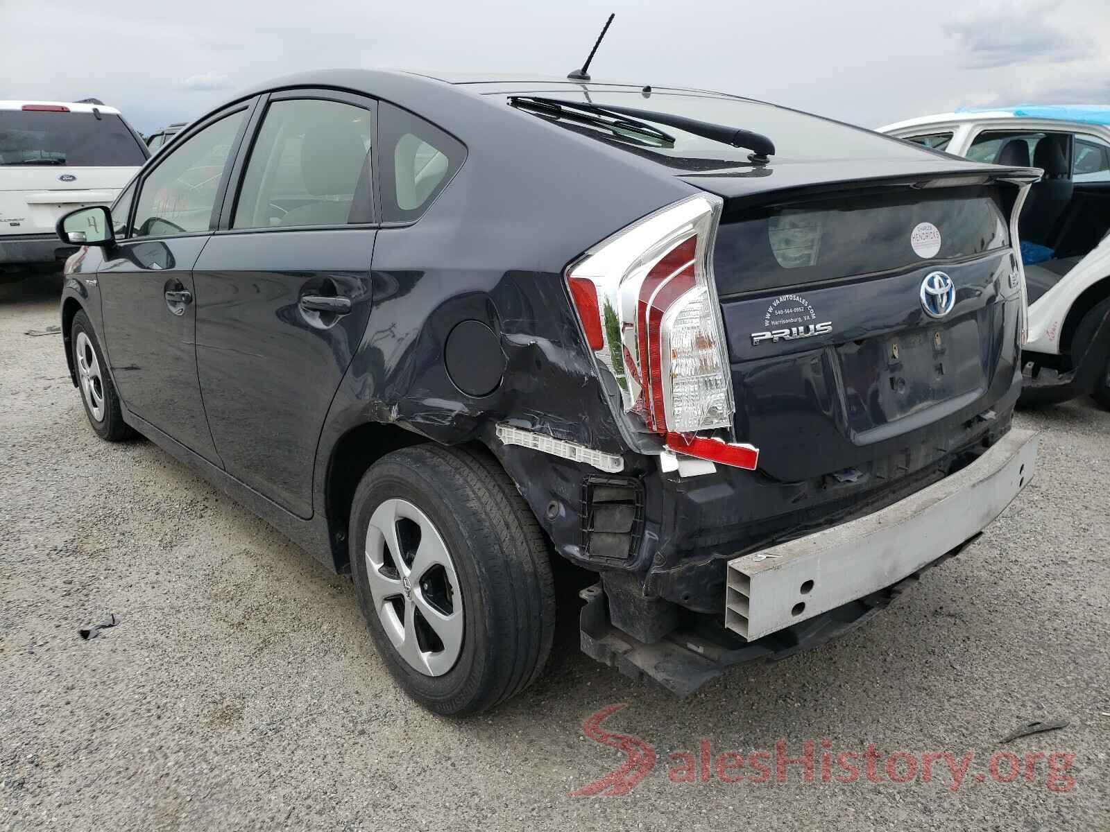 JTDKN3DU6F0437809 2015 TOYOTA PRIUS