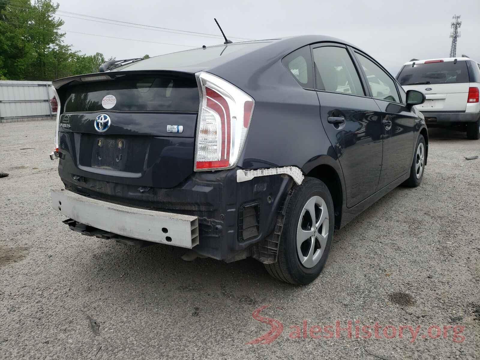 JTDKN3DU6F0437809 2015 TOYOTA PRIUS