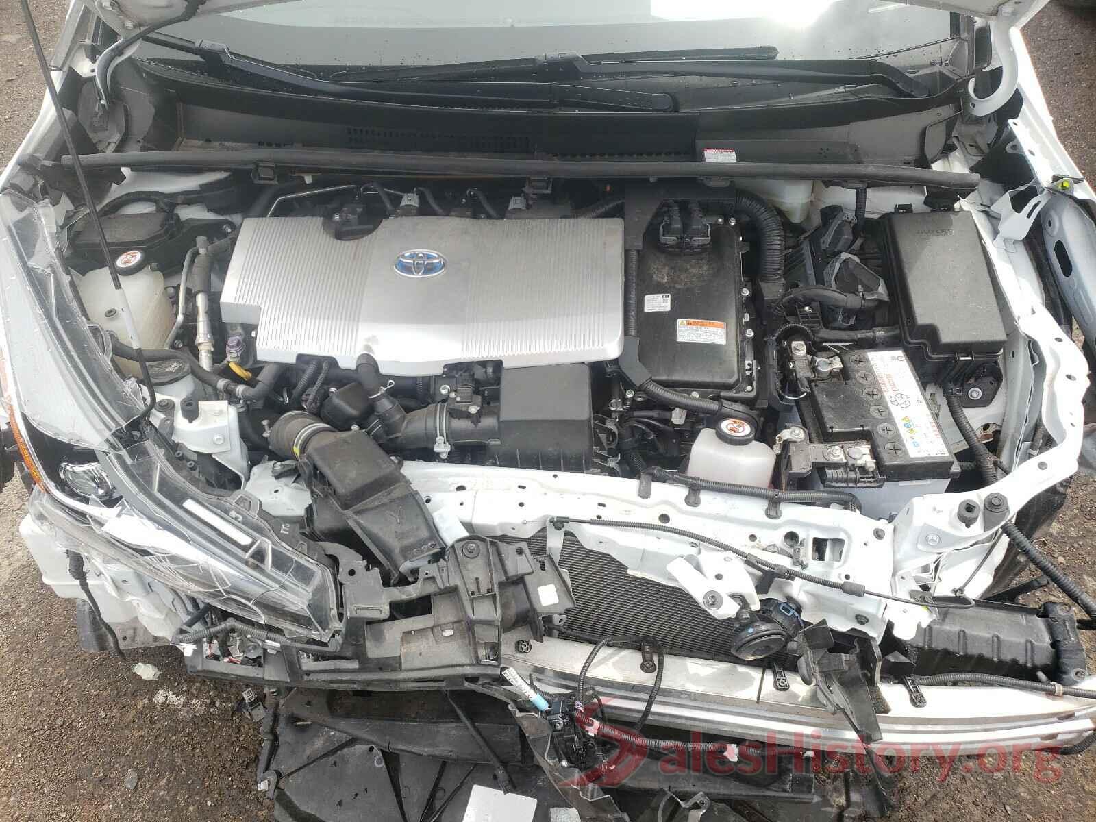 JTDKARFUXK3073074 2019 TOYOTA PRIUS