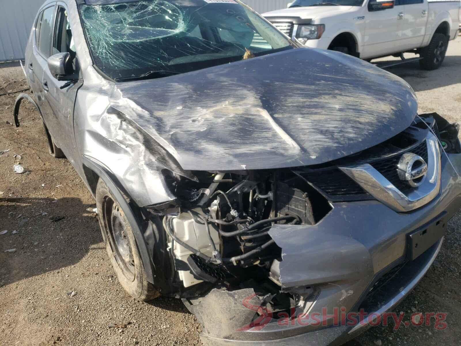 KNMAT2MV1GP700527 2016 NISSAN ROGUE