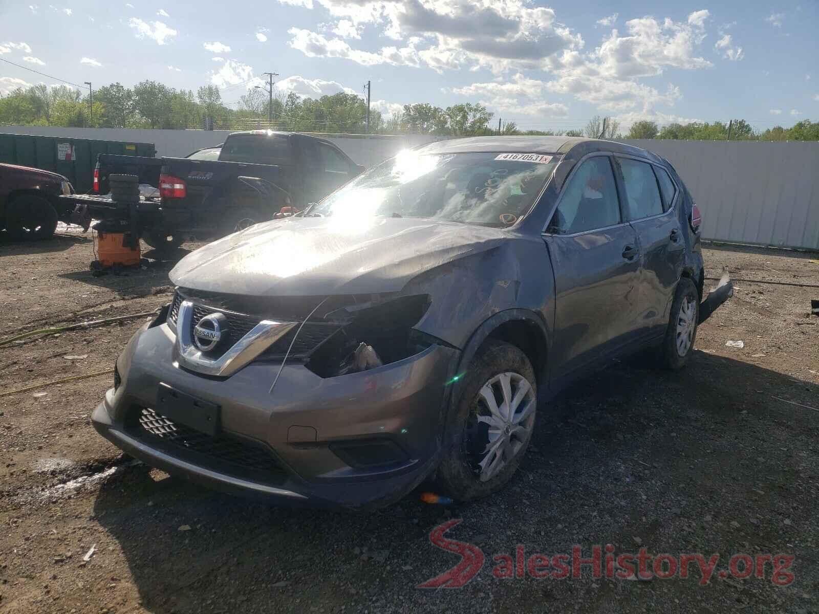 KNMAT2MV1GP700527 2016 NISSAN ROGUE