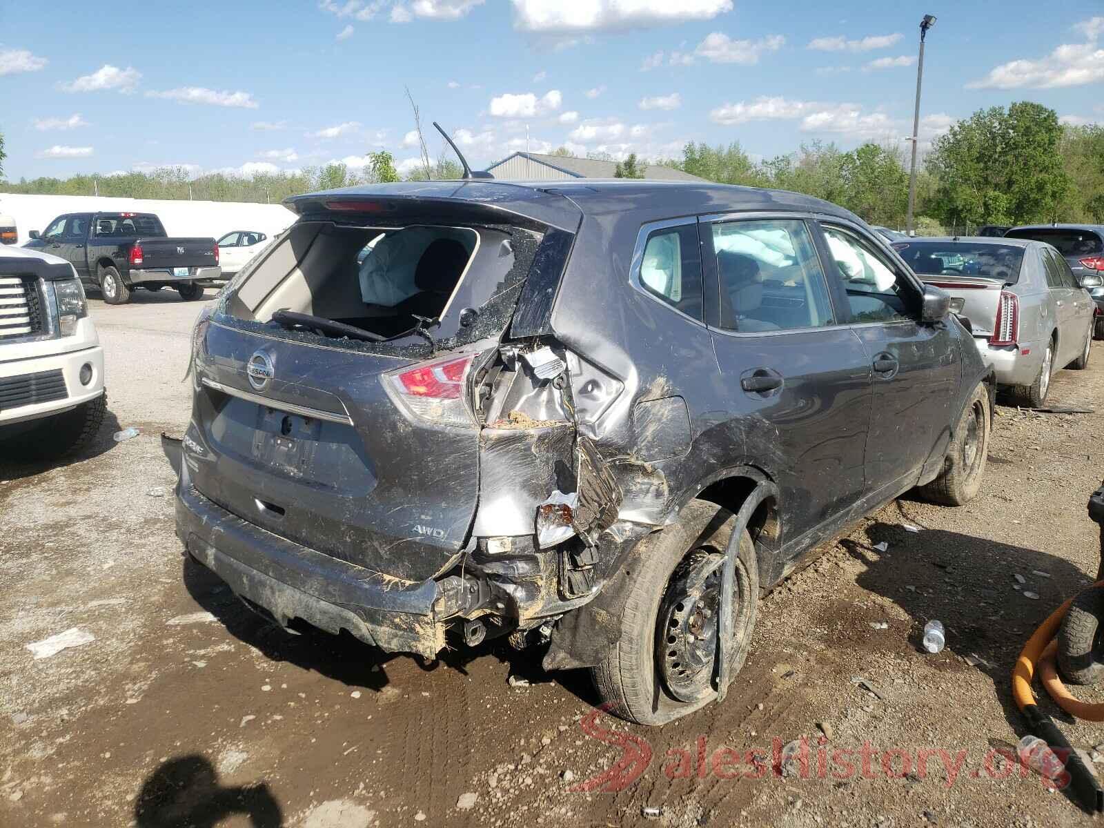 KNMAT2MV1GP700527 2016 NISSAN ROGUE