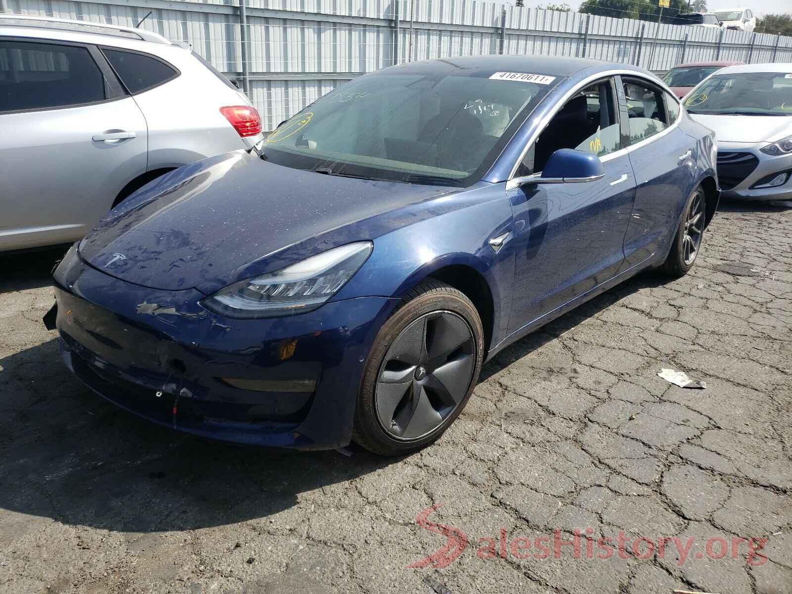 5YJ3E1EA1KF400885 2019 TESLA MODEL 3