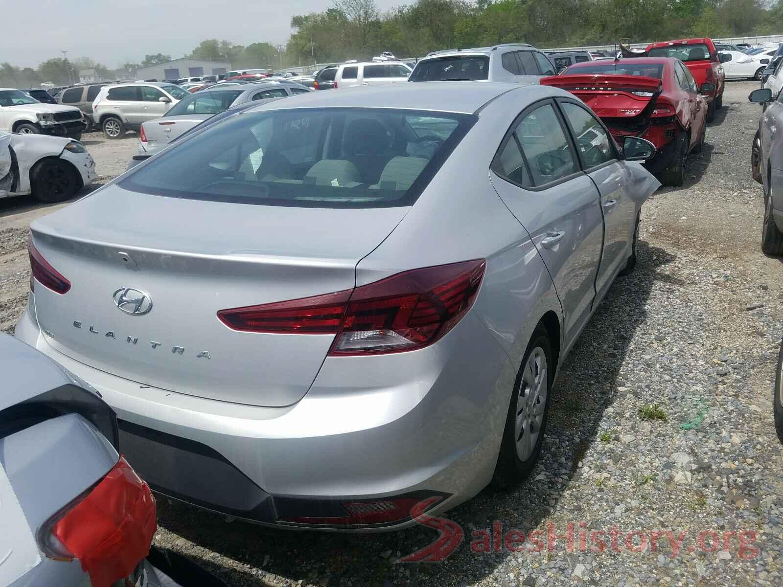 5NPD74LF8KH460582 2019 HYUNDAI ELANTRA