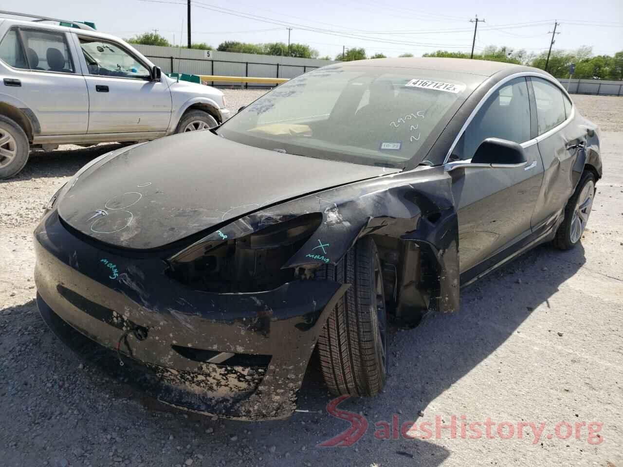 5YJ3E1EA7JF060334 2018 TESLA MODEL 3