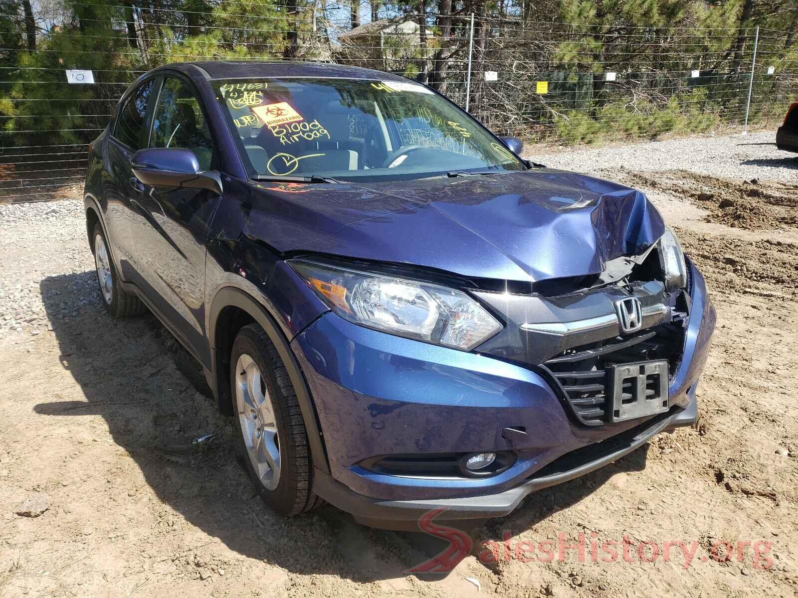 3CZRU6H51GM710492 2016 HONDA HR-V