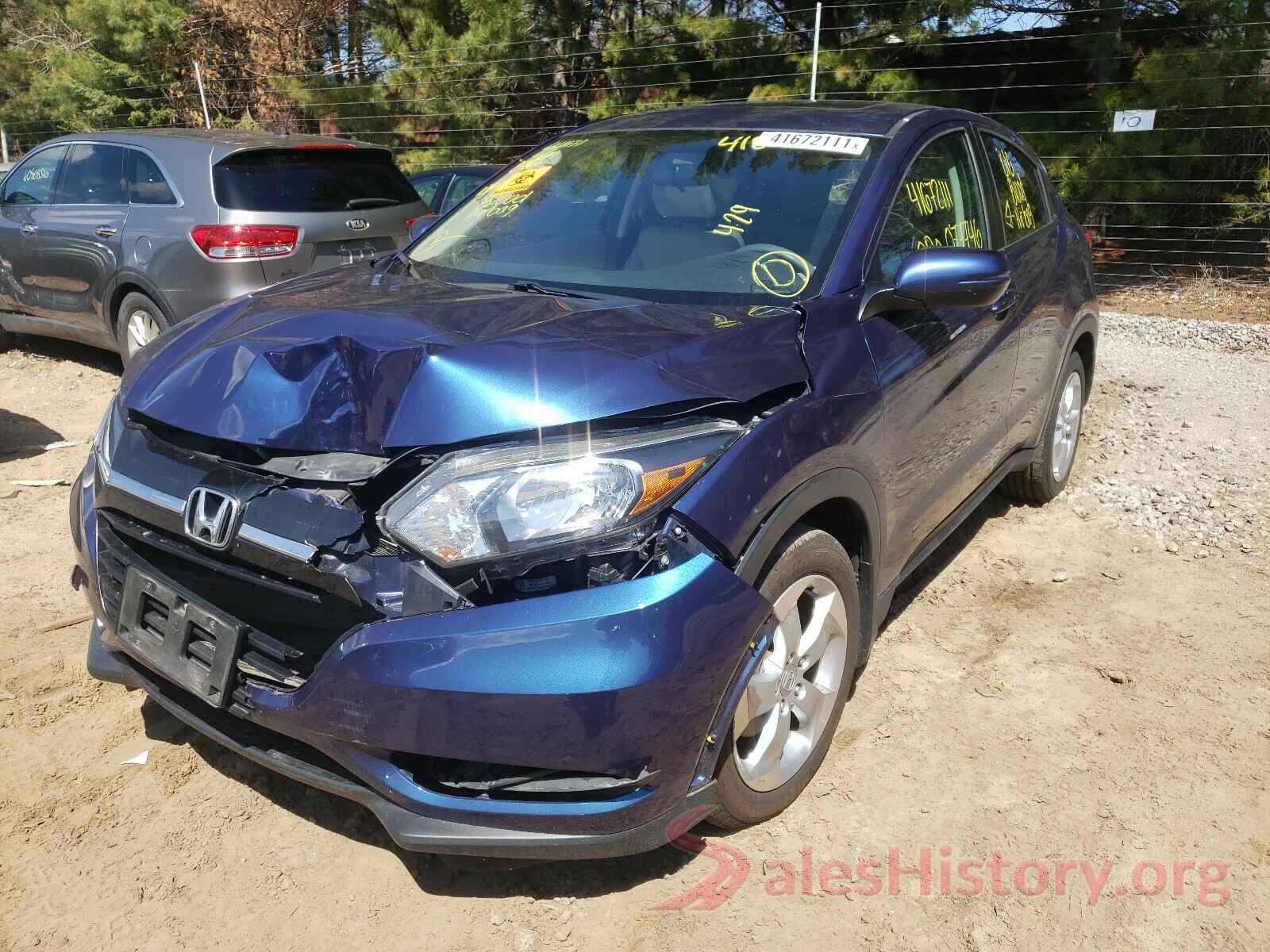 3CZRU6H51GM710492 2016 HONDA HR-V