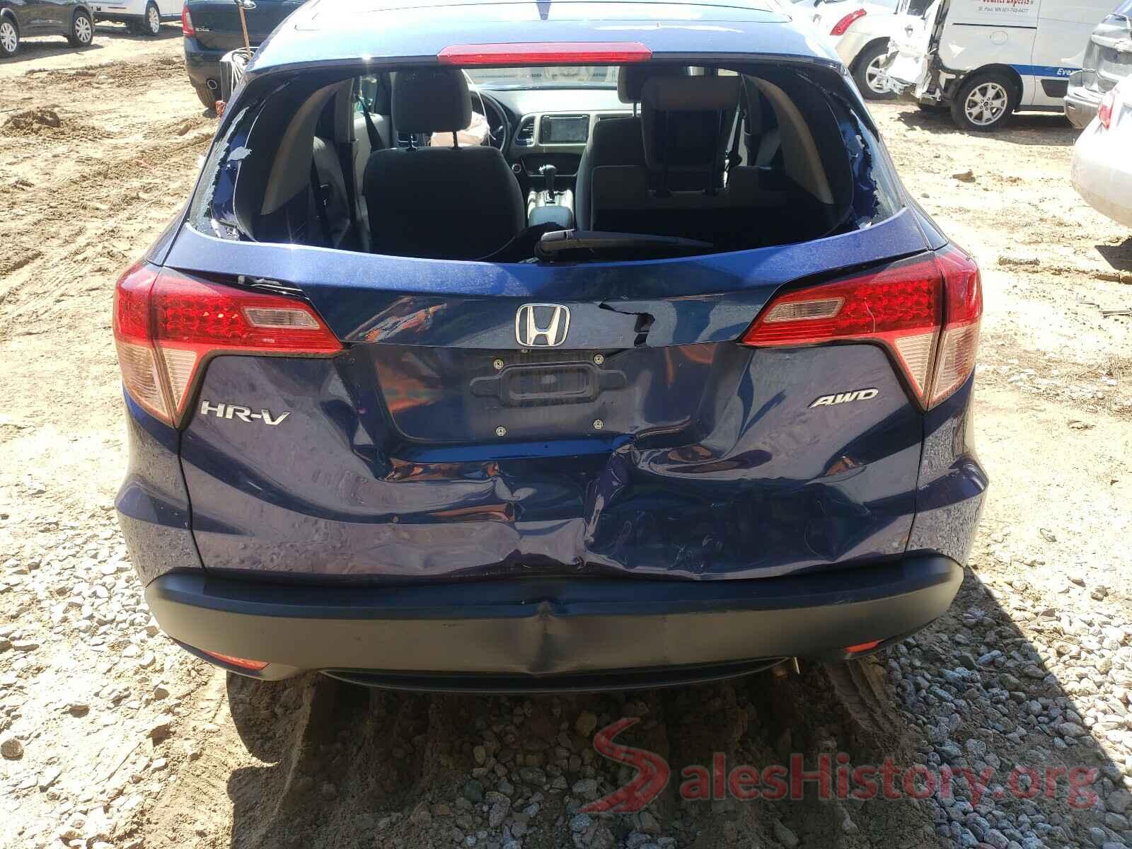 3CZRU6H51GM710492 2016 HONDA HR-V