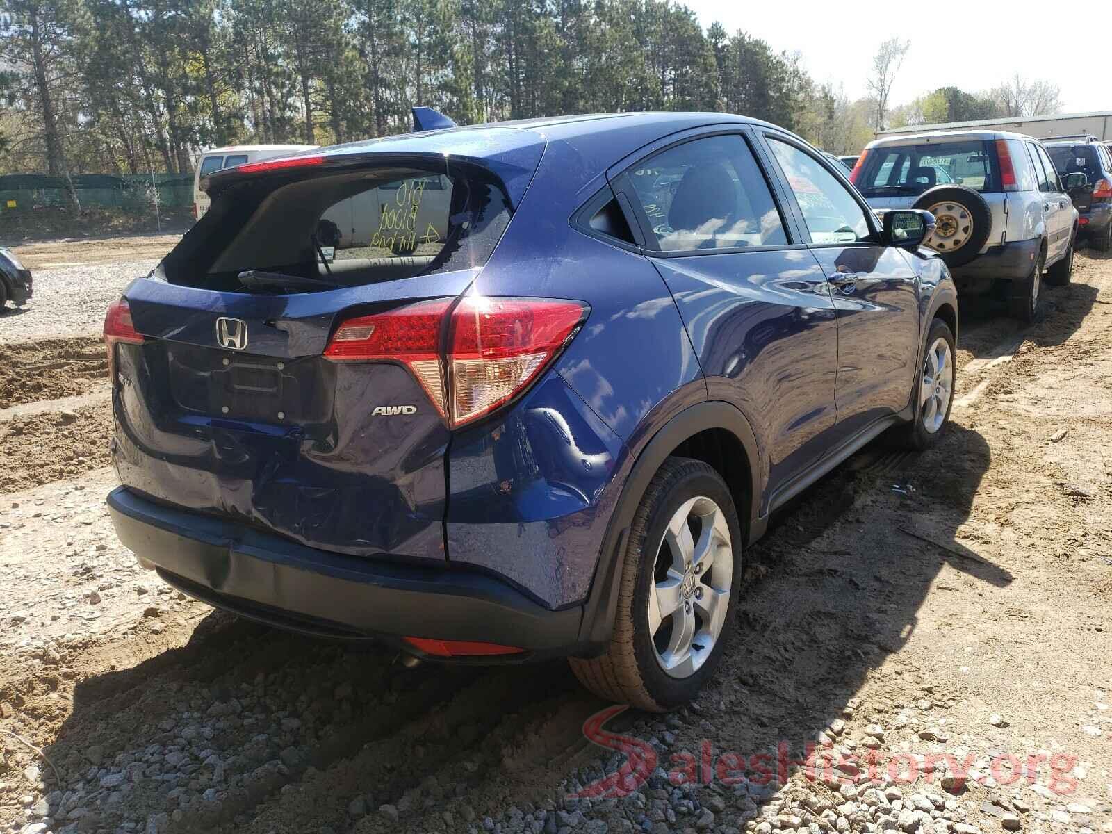 3CZRU6H51GM710492 2016 HONDA HR-V