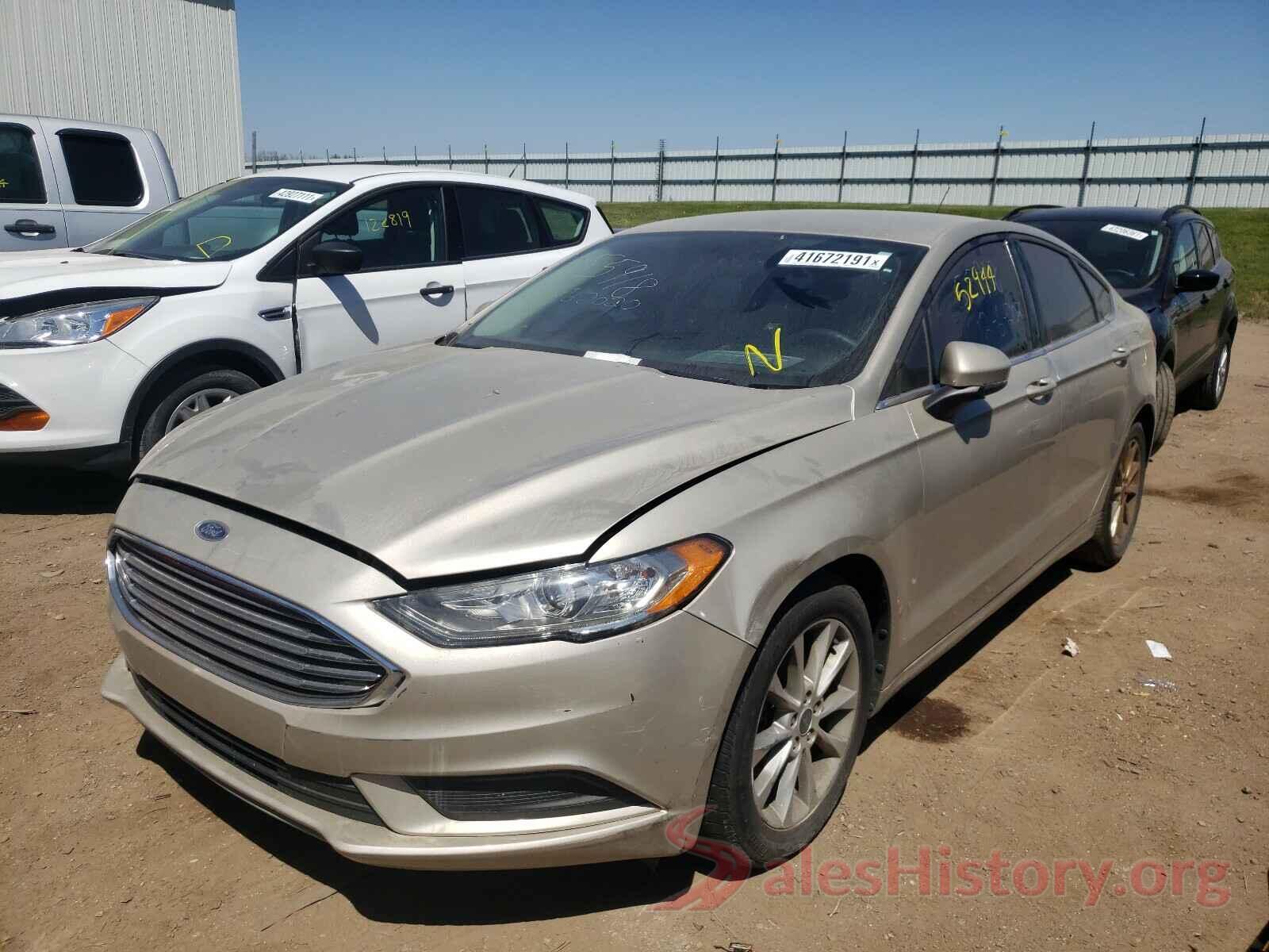 3FA6P0H74HR155918 2017 FORD FUSION