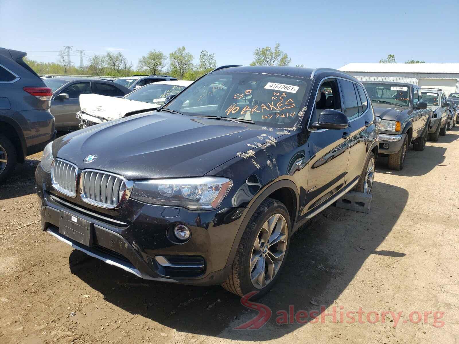 5UXWX9C59G0D77214 2016 BMW X3