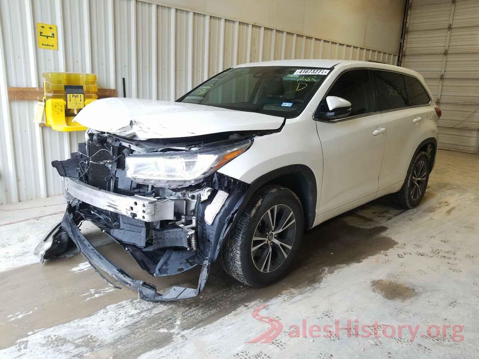 5TDZZRFH8HS202236 2017 TOYOTA HIGHLANDER