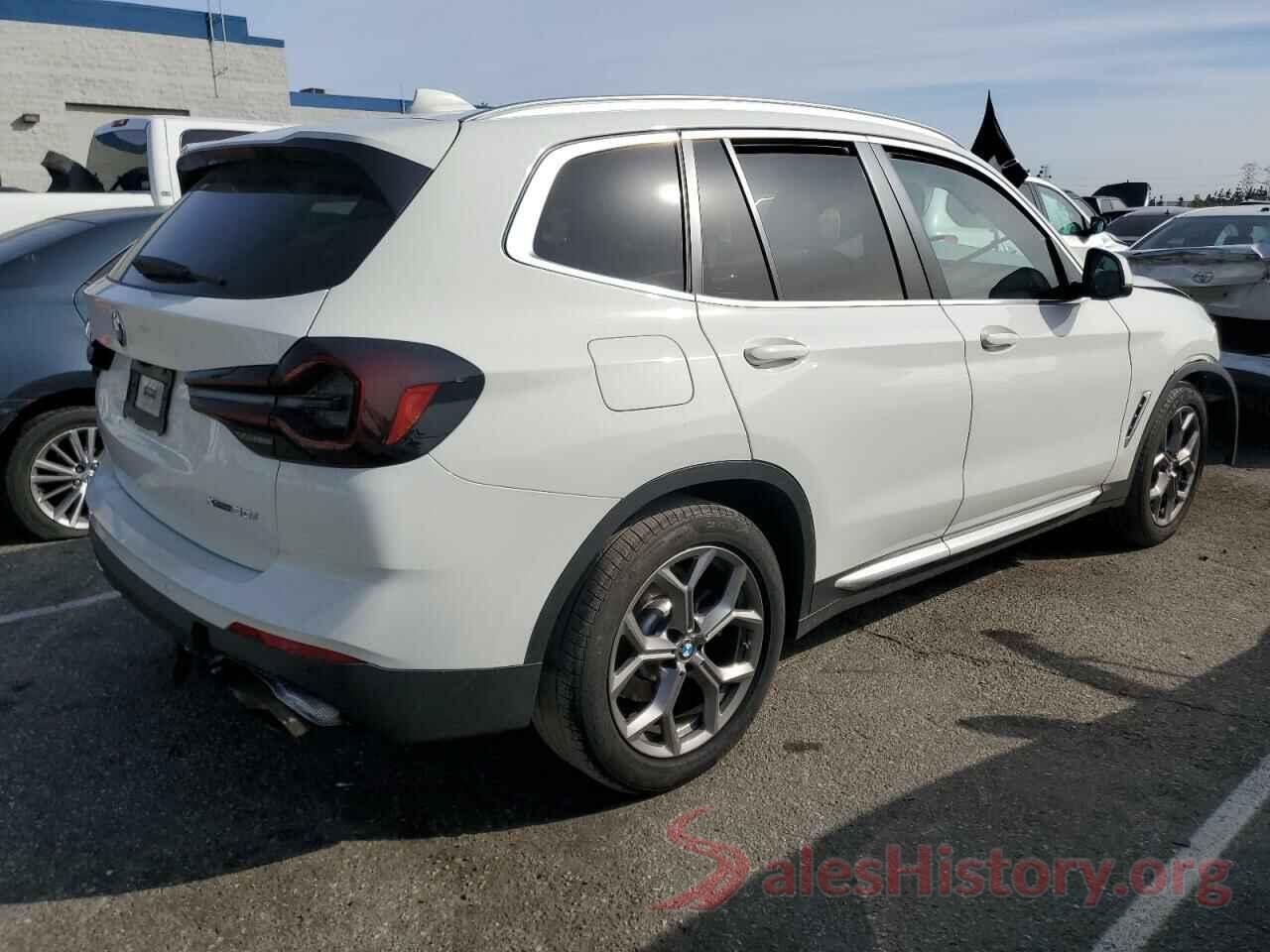 5UX53DP04N9L33409 2022 BMW X3