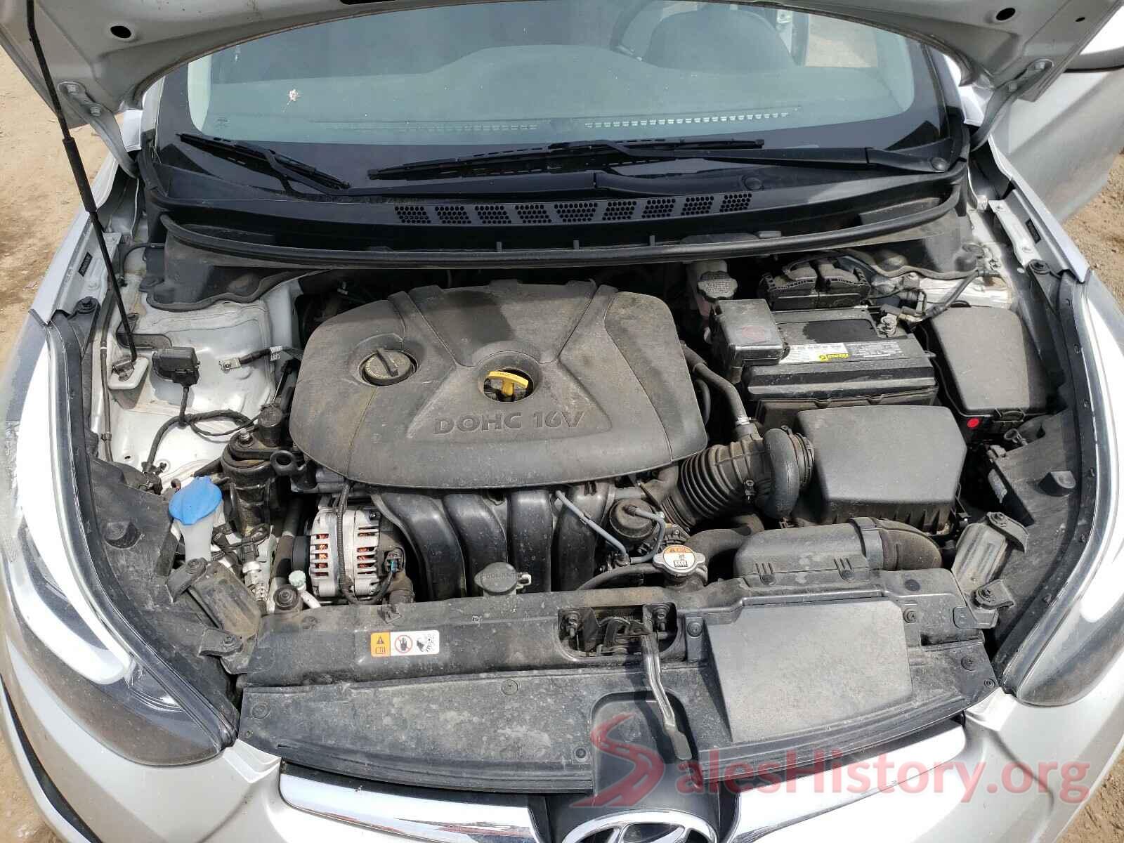 5NPDH4AE6GH783950 2016 HYUNDAI ELANTRA